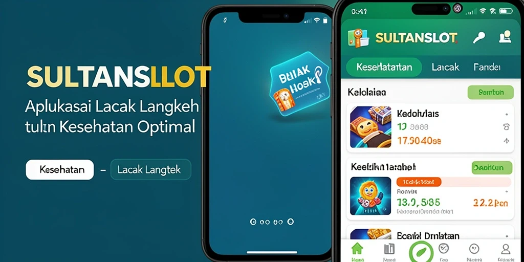 Tampilan antarmuka SULTANSLOT yang user-friendly dan menarik.